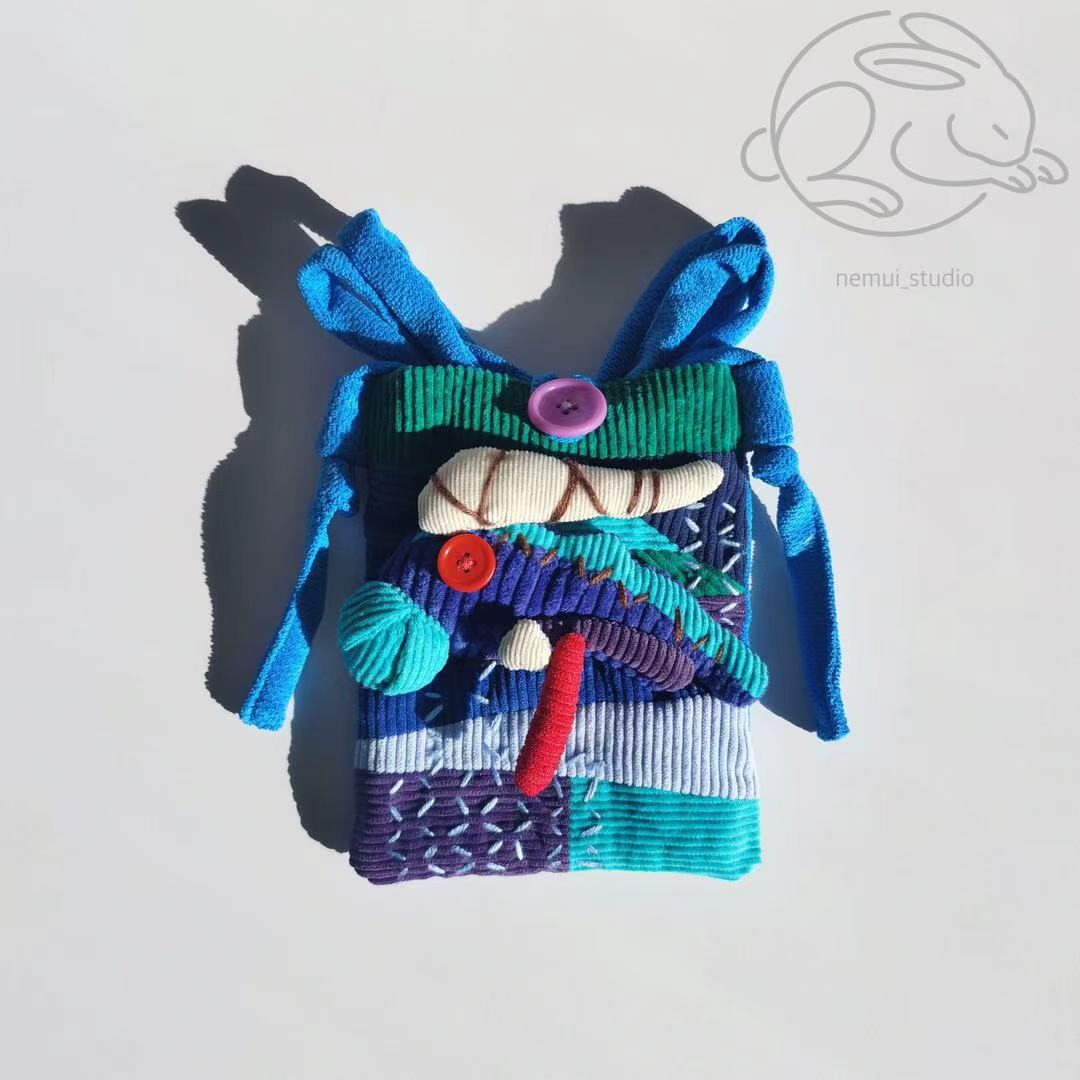 Monster Merchant Patchwork Pocket