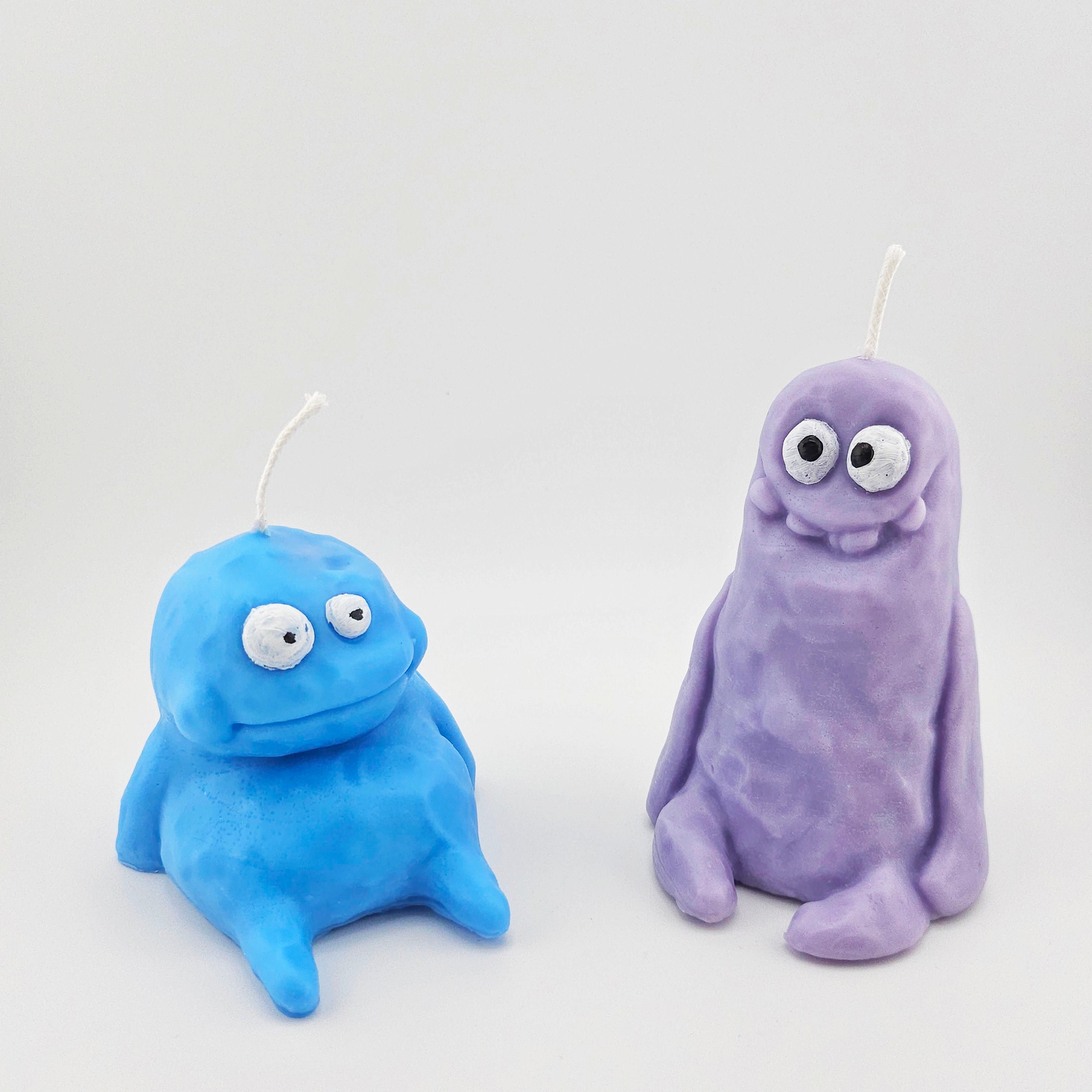 Monster Candle | Weirdo Candle | Silly Candle | Potato Monster Candle | Cute Monster Candle | Funny Funky Chubby Candle