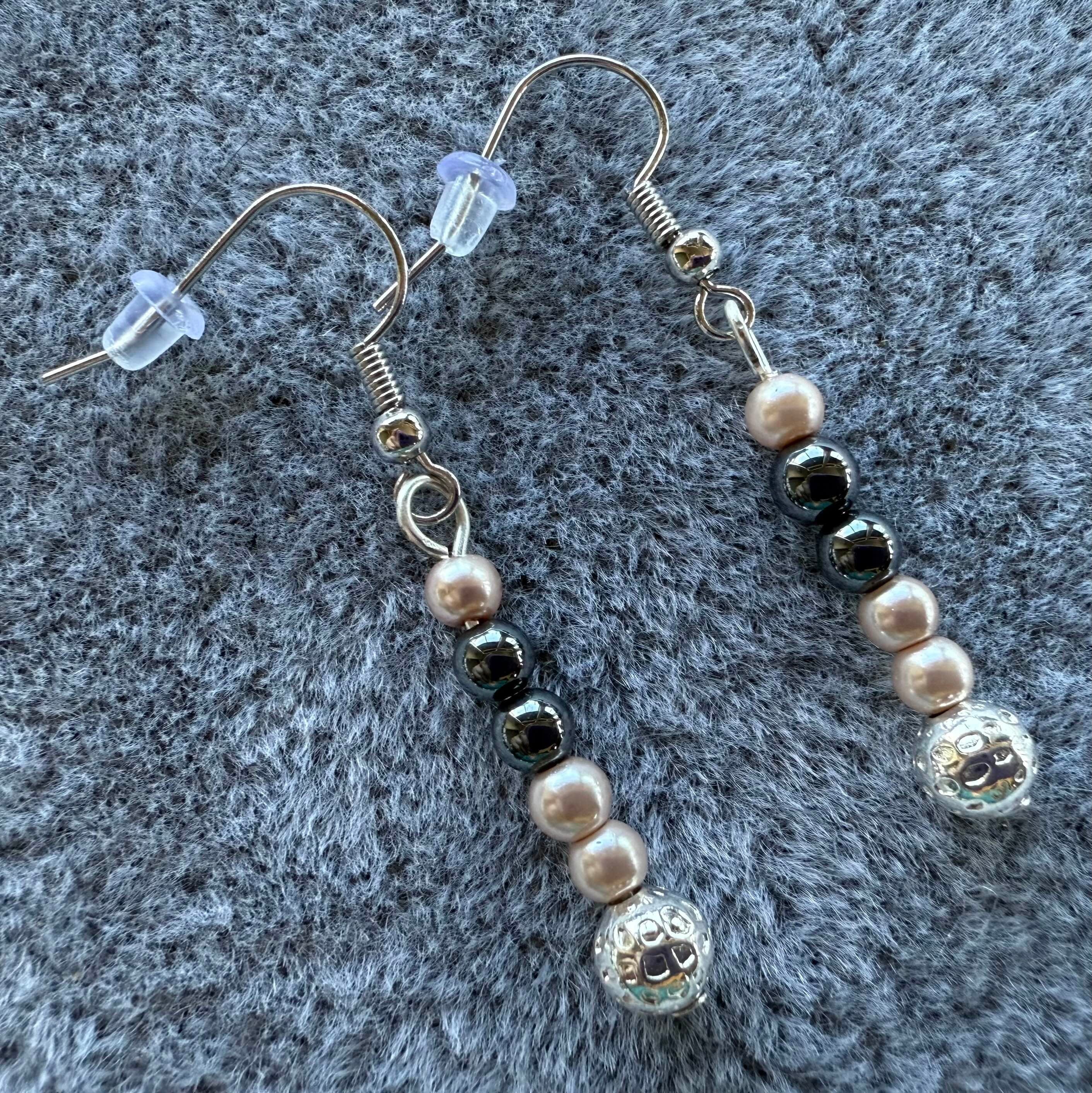 106Jasper Pendant Necklace and Earring Set