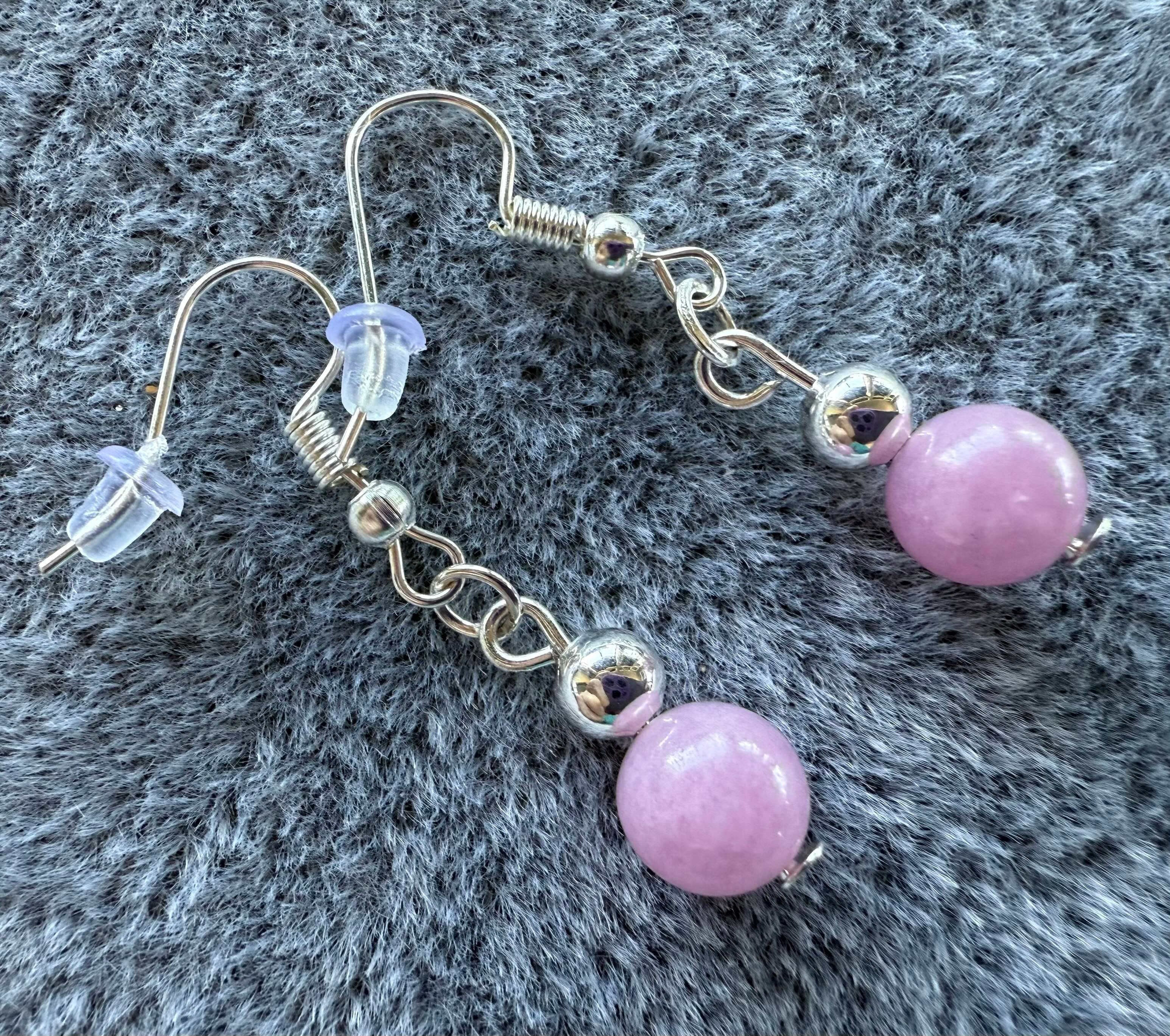 110  Lavender Pendant Necklace and Earring Set