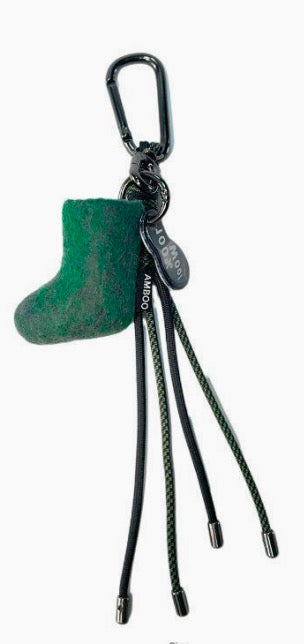 AMBOO STUDIO |  Felt Boots Pendant