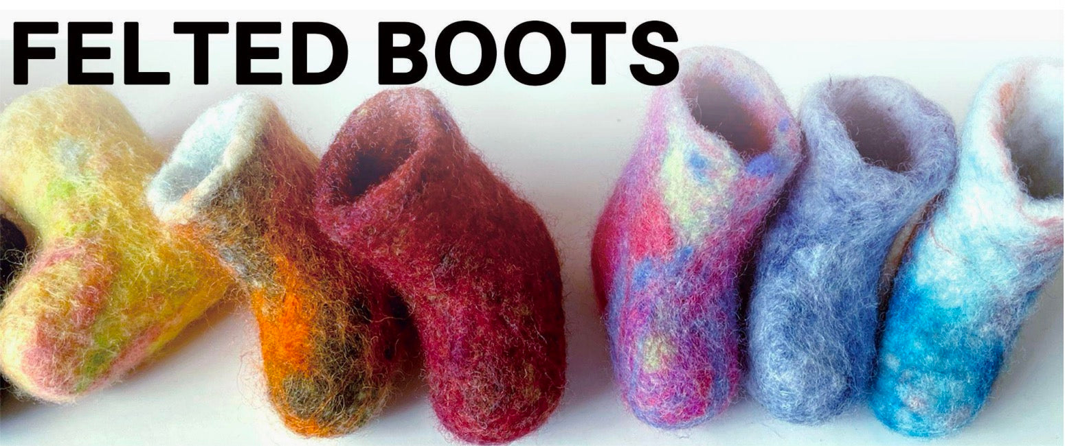 AMBOO STUDIO |  Felt Boots Pendant