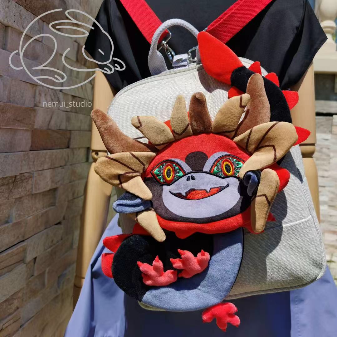 White Dragon/Black Dragon Canvas Bag