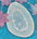 Mirror-in-Mirror_Hand-painted Natural Shell Ceramic Plate