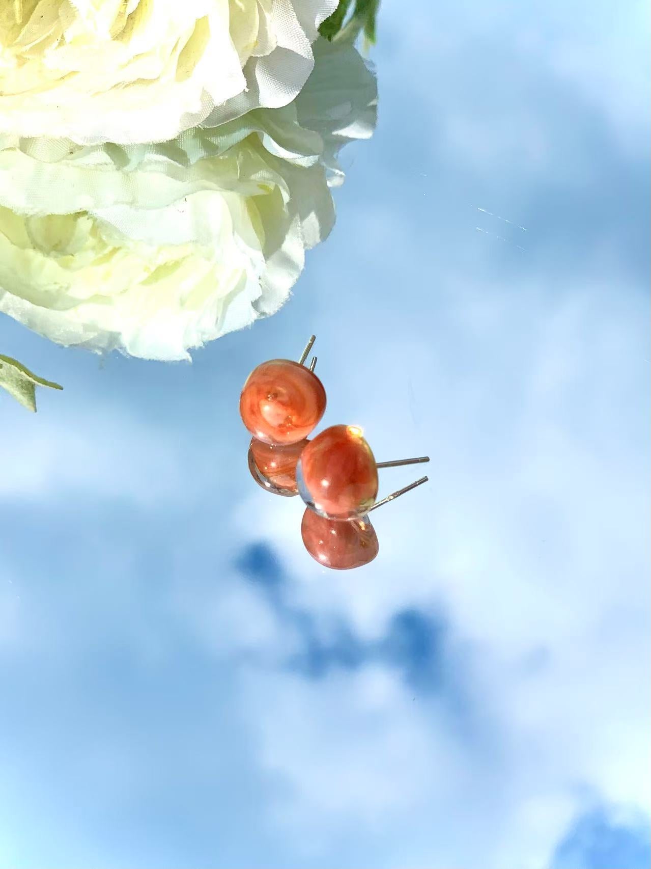 Luck Alight | Glass Earring_Pea