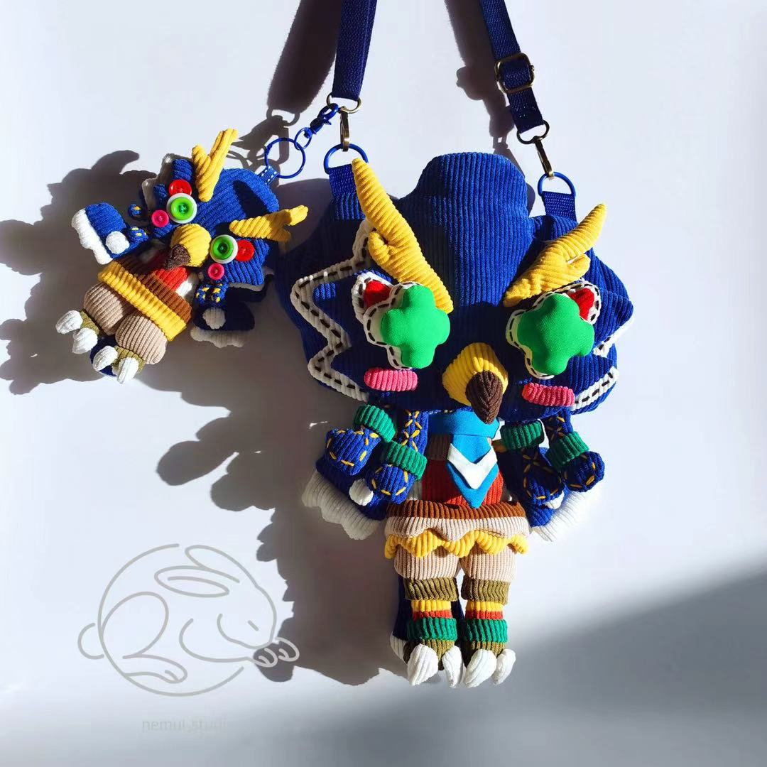 Cross-Eyed Handmade Bag