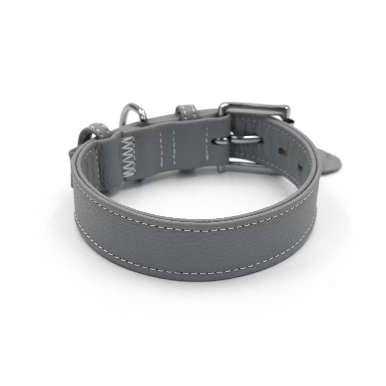 Jiuling Pet Collar | Double leather series