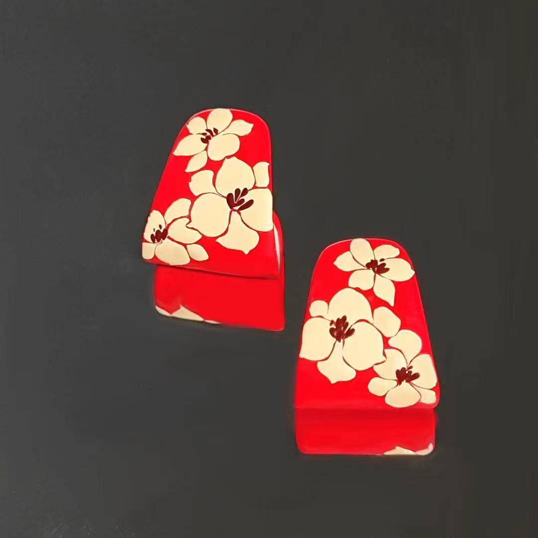 Thousand-layered Lacquer Handmade | Earrings