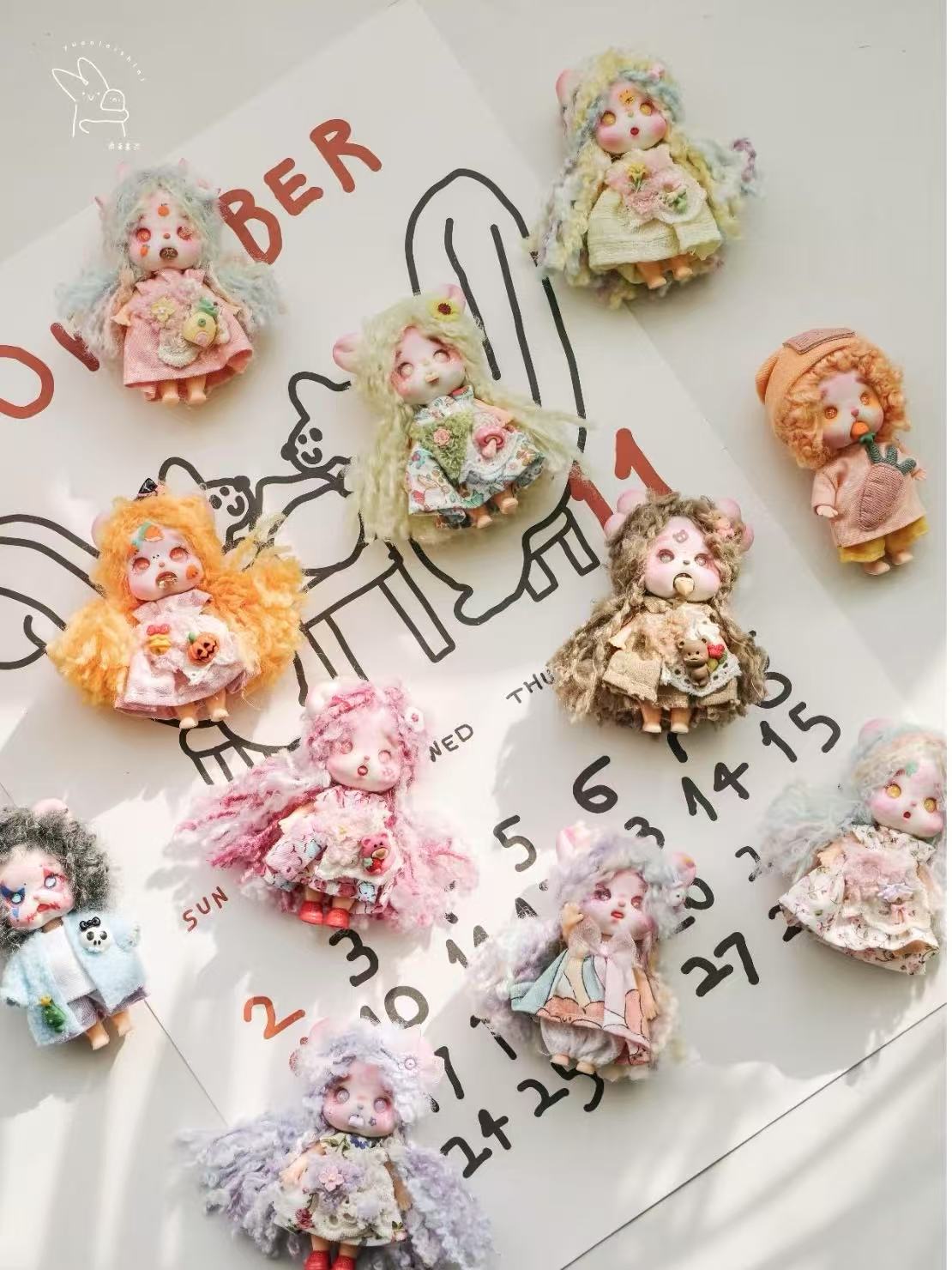 Wednesday Miercuri ｜ Clay Doll