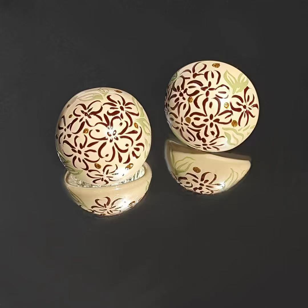 Thousand-layered Lacquer Handmade | Earrings