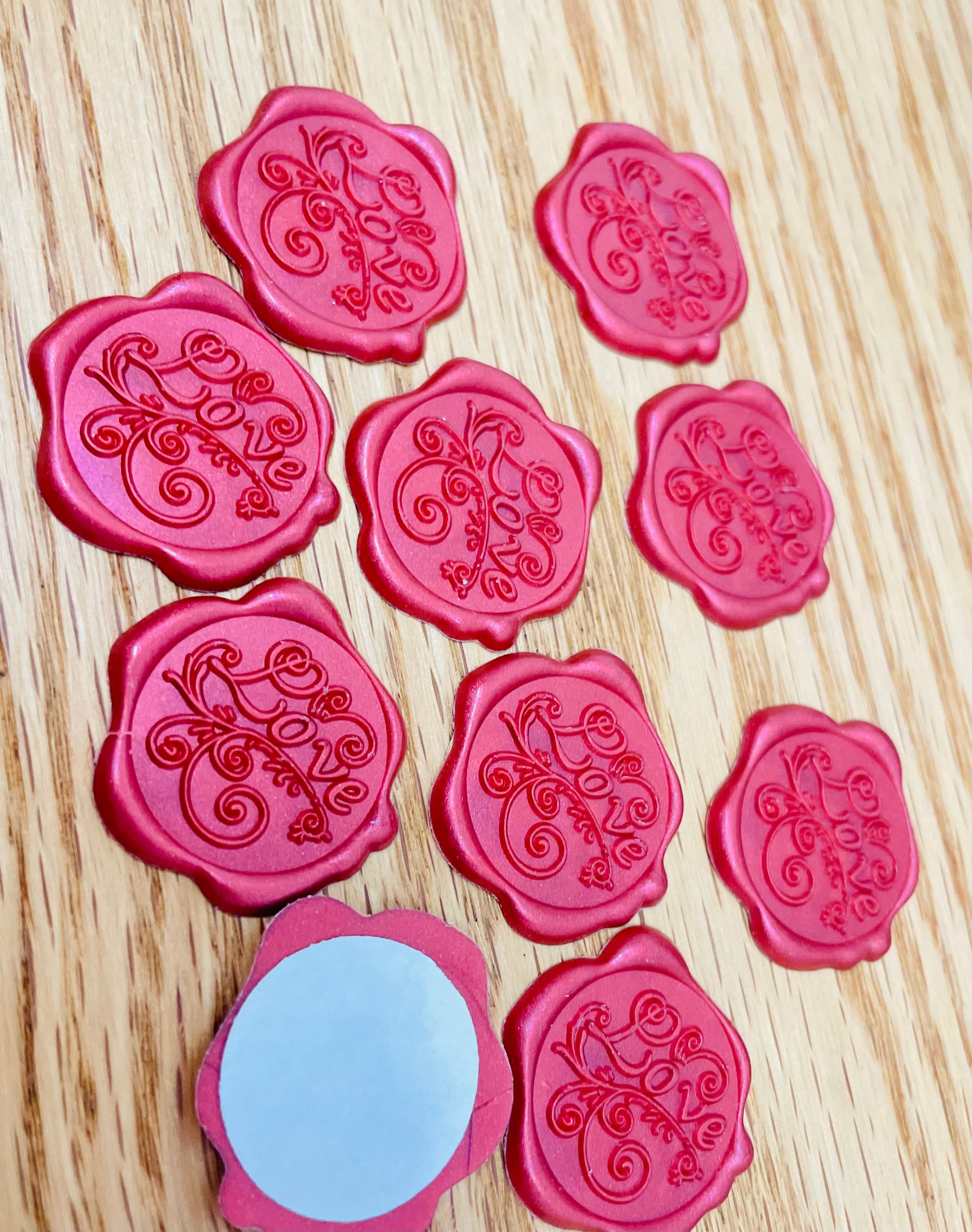 Wax Stamp Sticker (10pc)