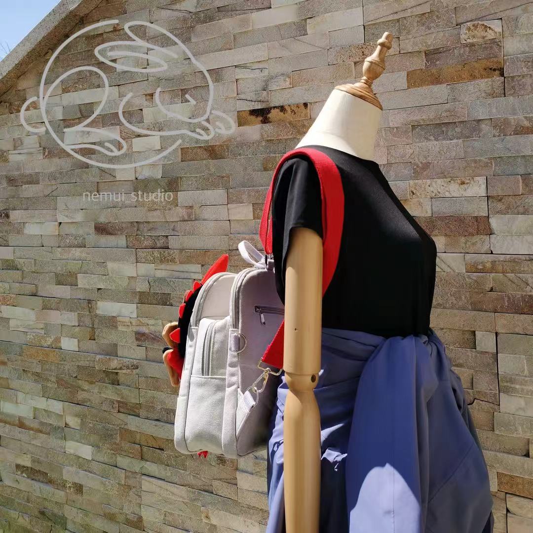 White Dragon/Black Dragon Canvas Bag