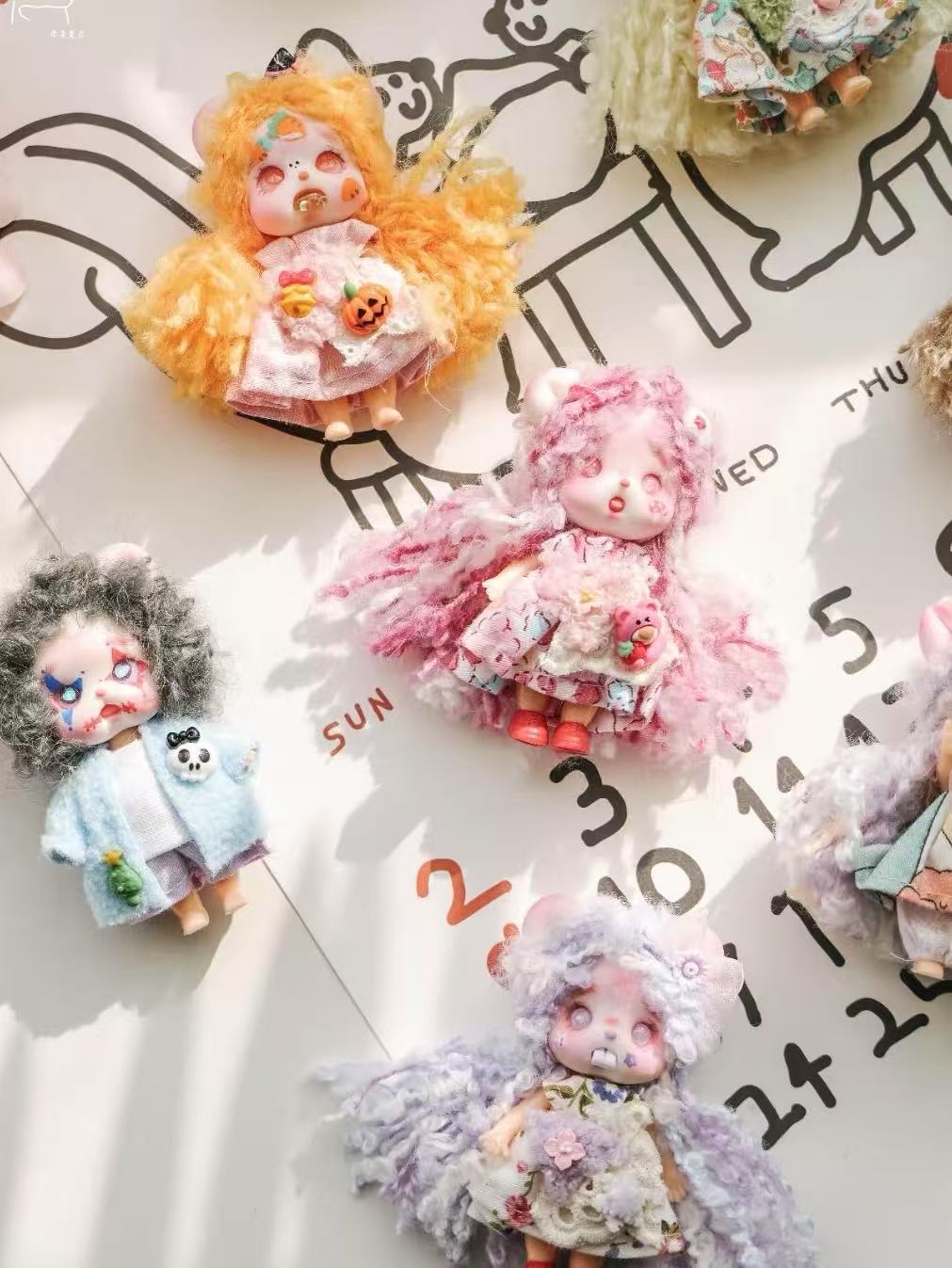 Wednesday Miercuri ｜ Clay Doll