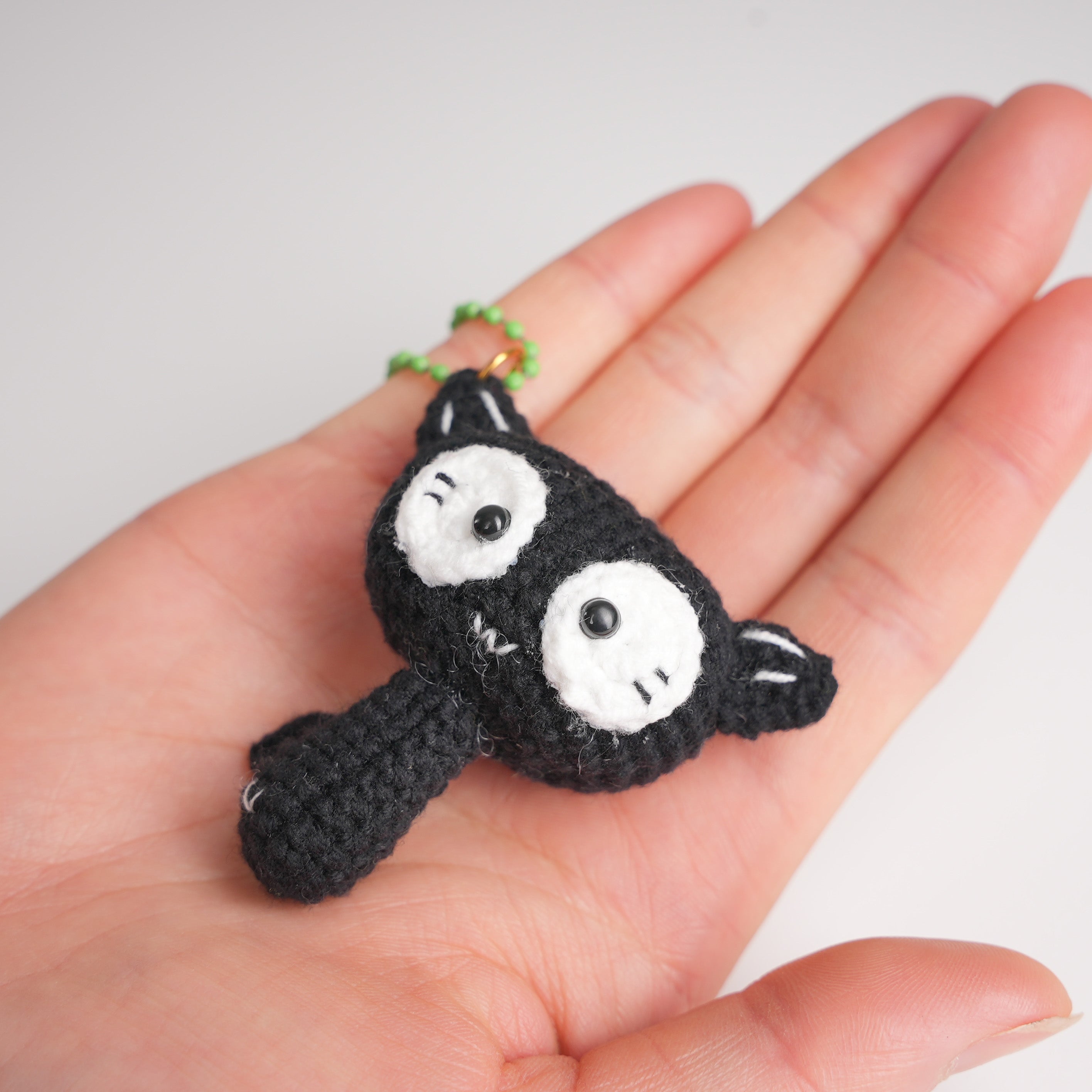 Chloe's Animal Crochet Charm Keychain