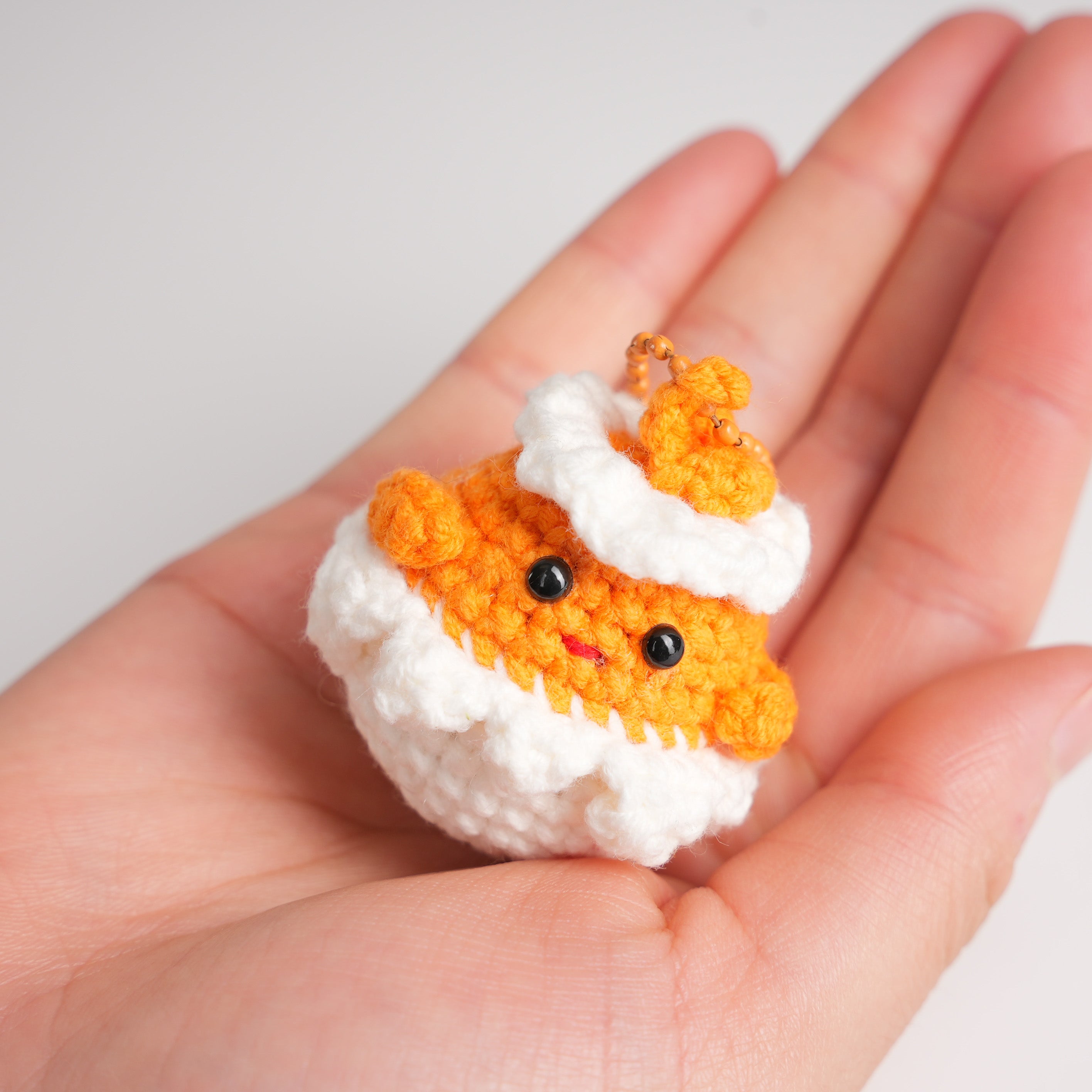 Chloe's Animal Crochet Charm Keychain