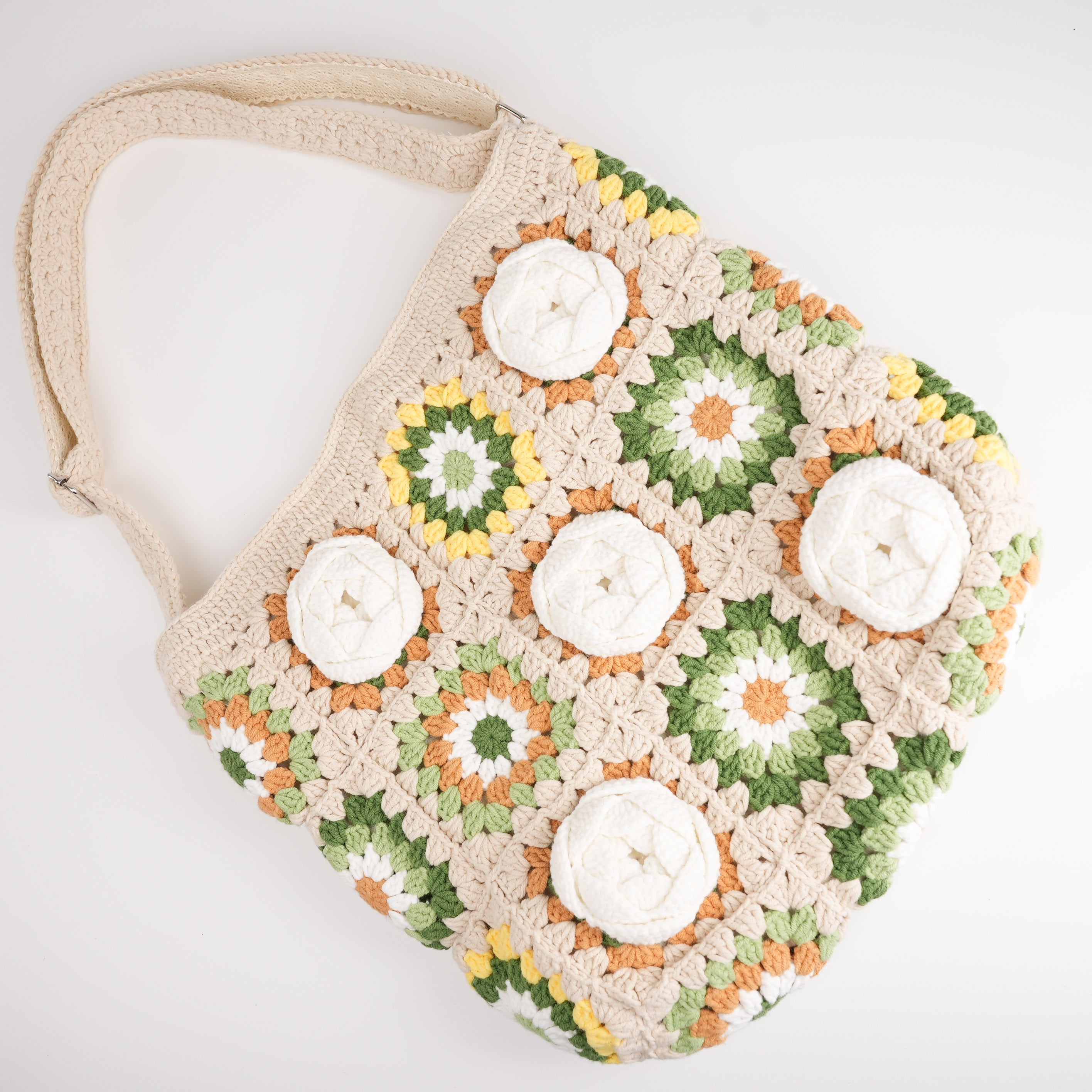 Earthy Blooms Granny Smith Tote