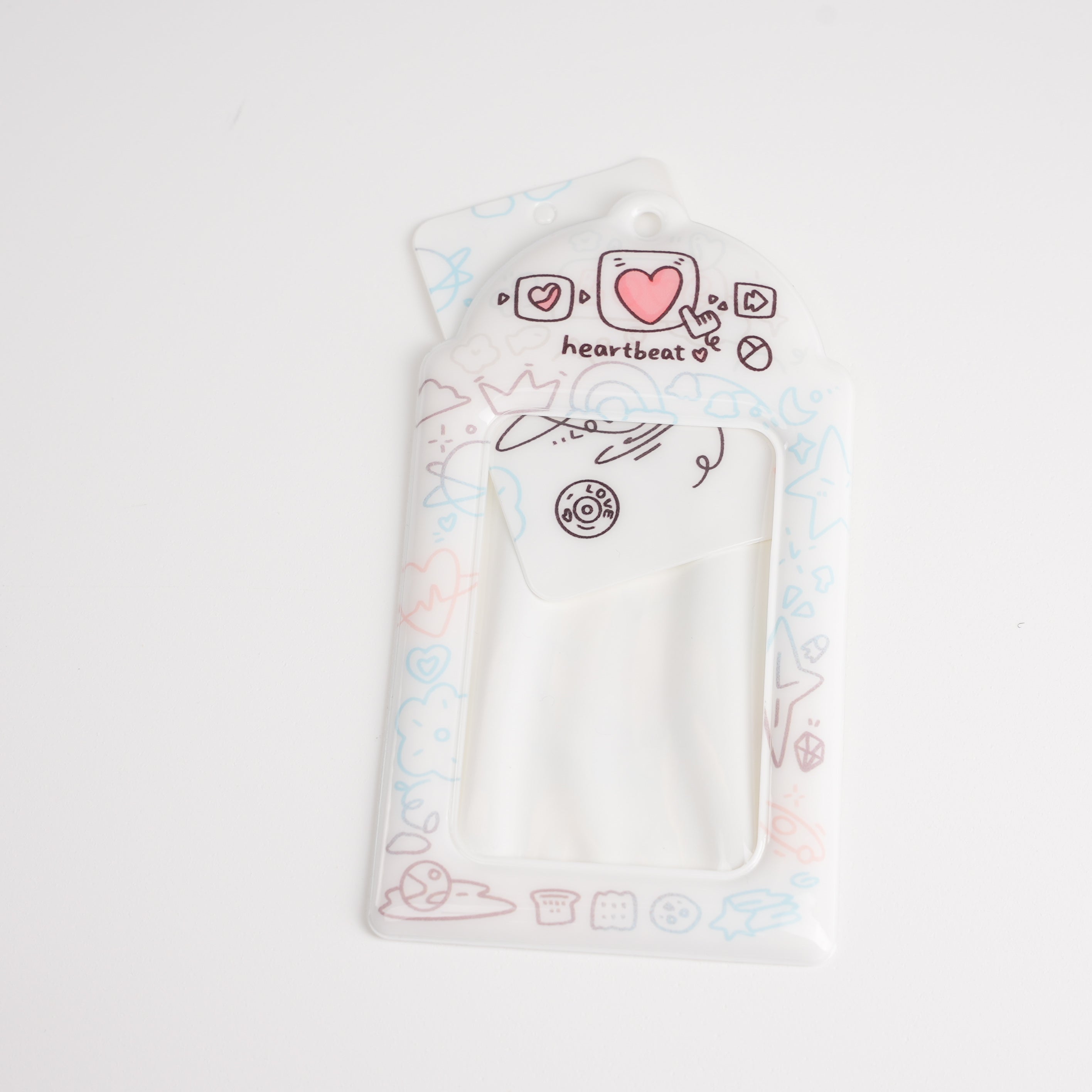 Heart design Card Holder For ID card