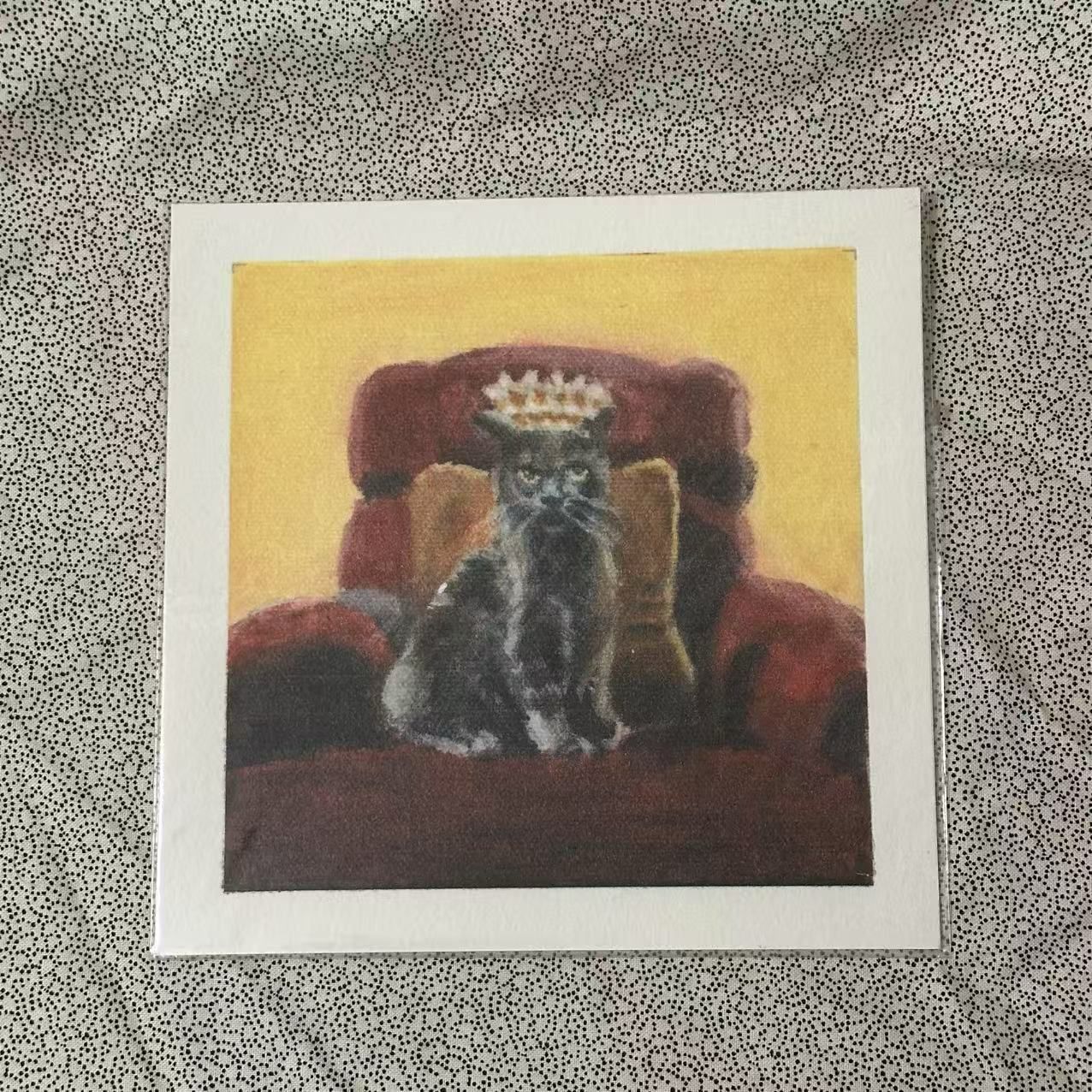 Multiple cat images. Prints of acrylic paintings. Choose the one you like