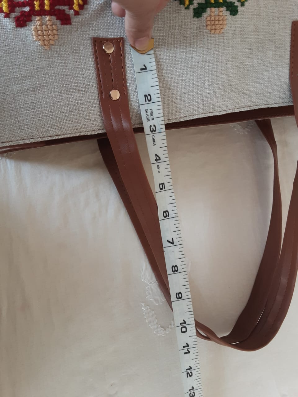 Handmade Cross Stitch Set: Fabric Bags & Shoes - Unique Gift Idea