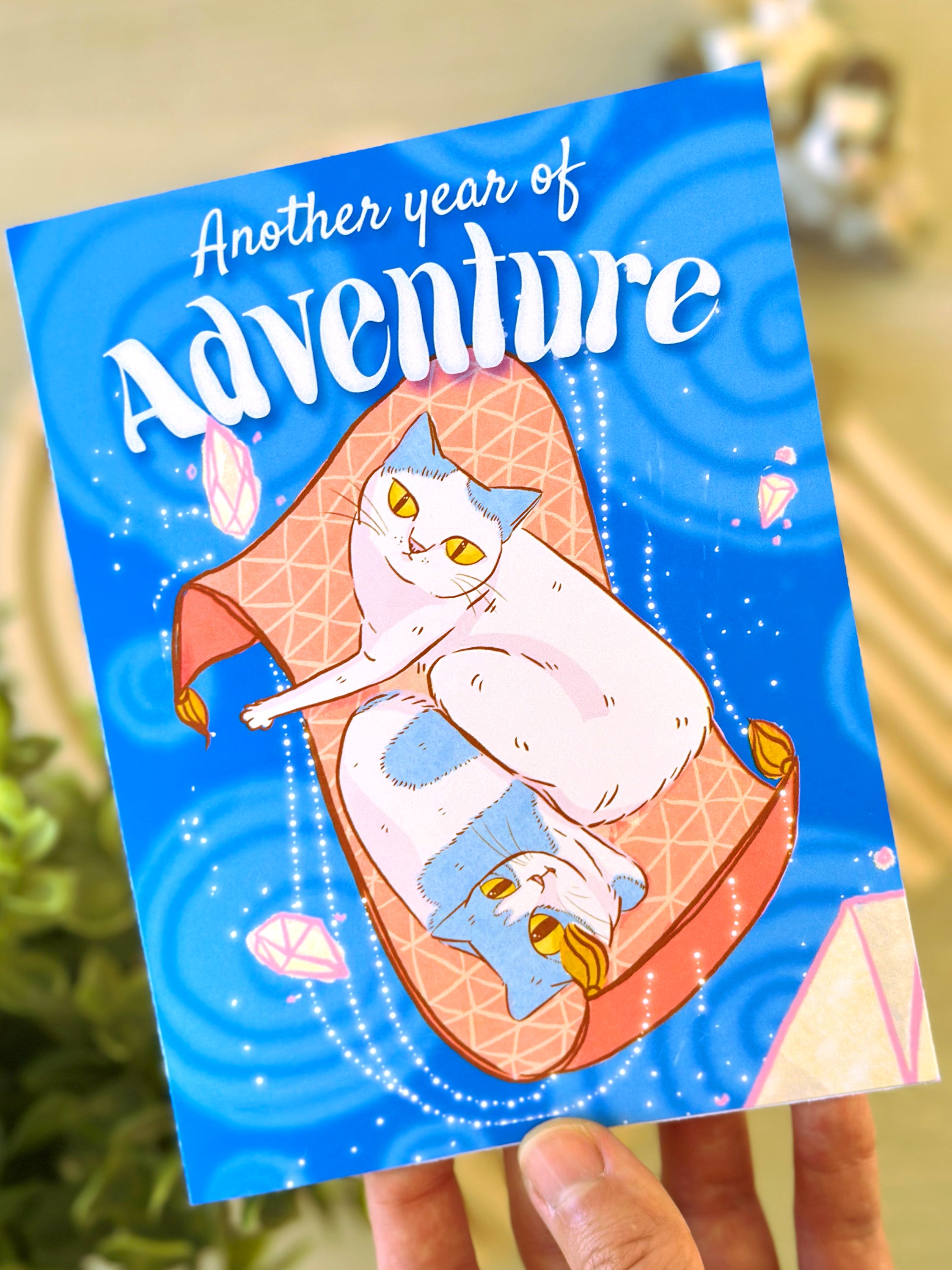 Another Year of Adventure Milestone greeting Card