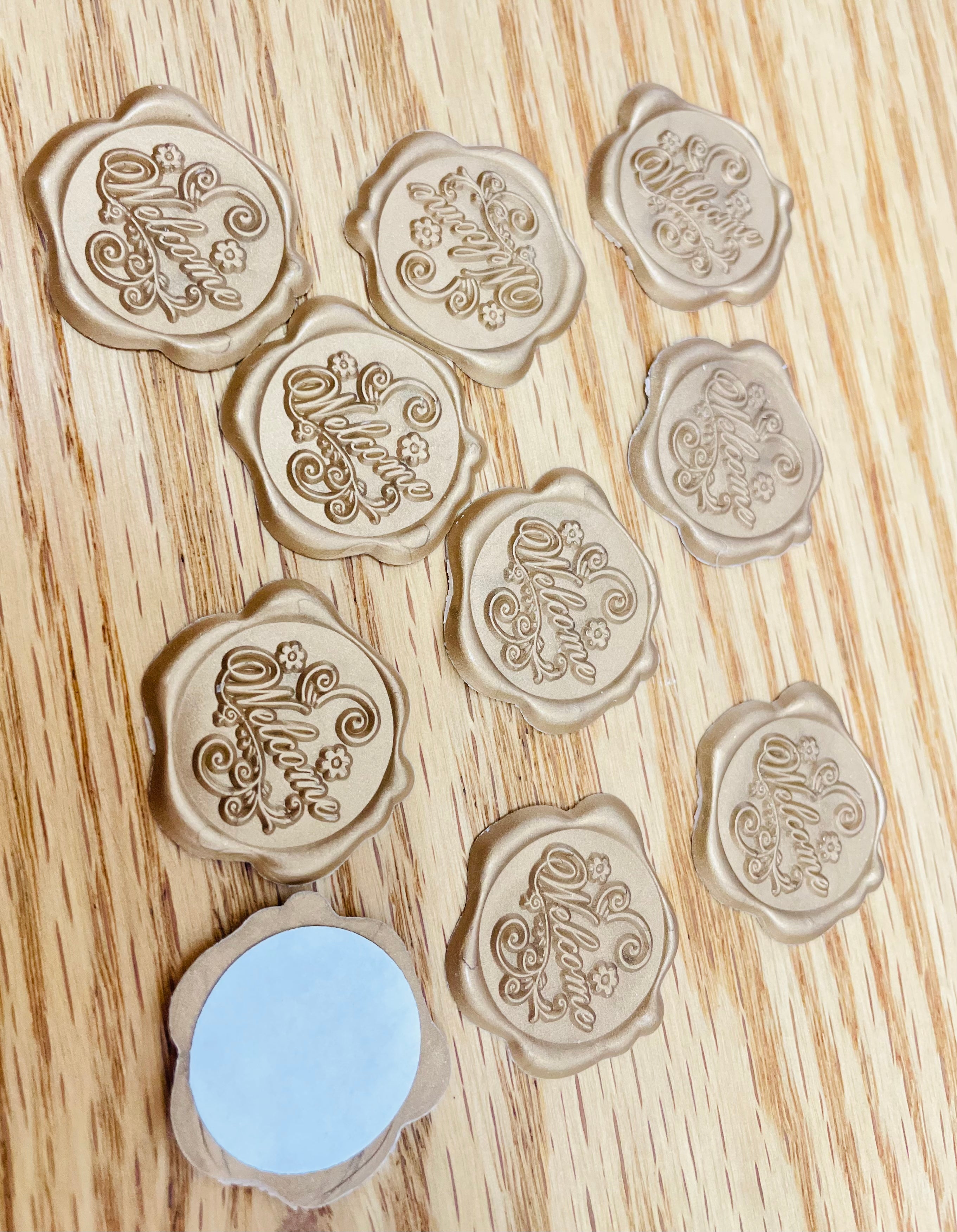 Wax Stamp Sticker (10pc)