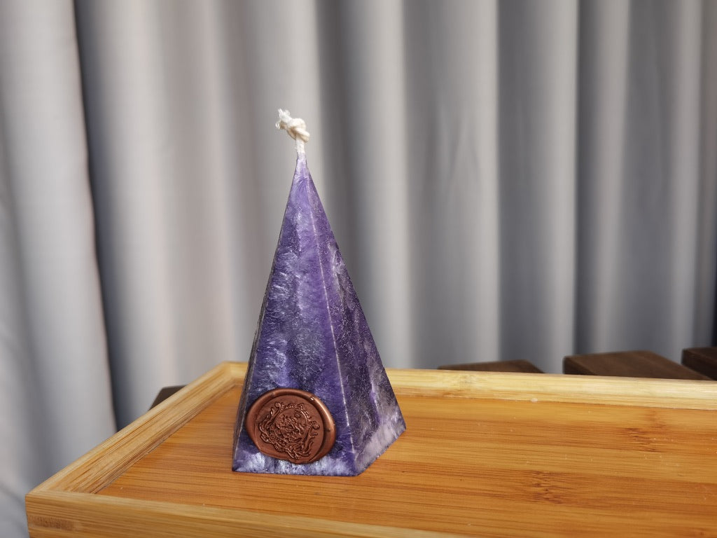 Frost Flower monument Candle