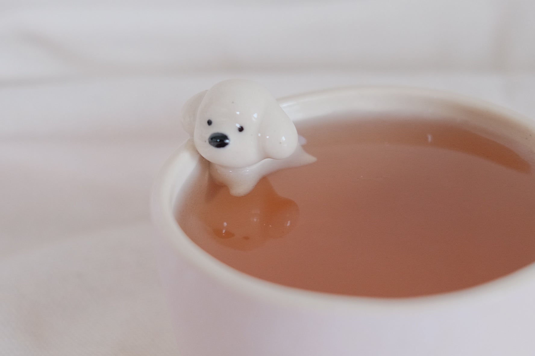 Pre-orders | CUSTOMIZED | Handmade Ceramic Swimming Puppy/Kitty Cup – 250ml | Cute Coffee Mug | Animal Lover Gift