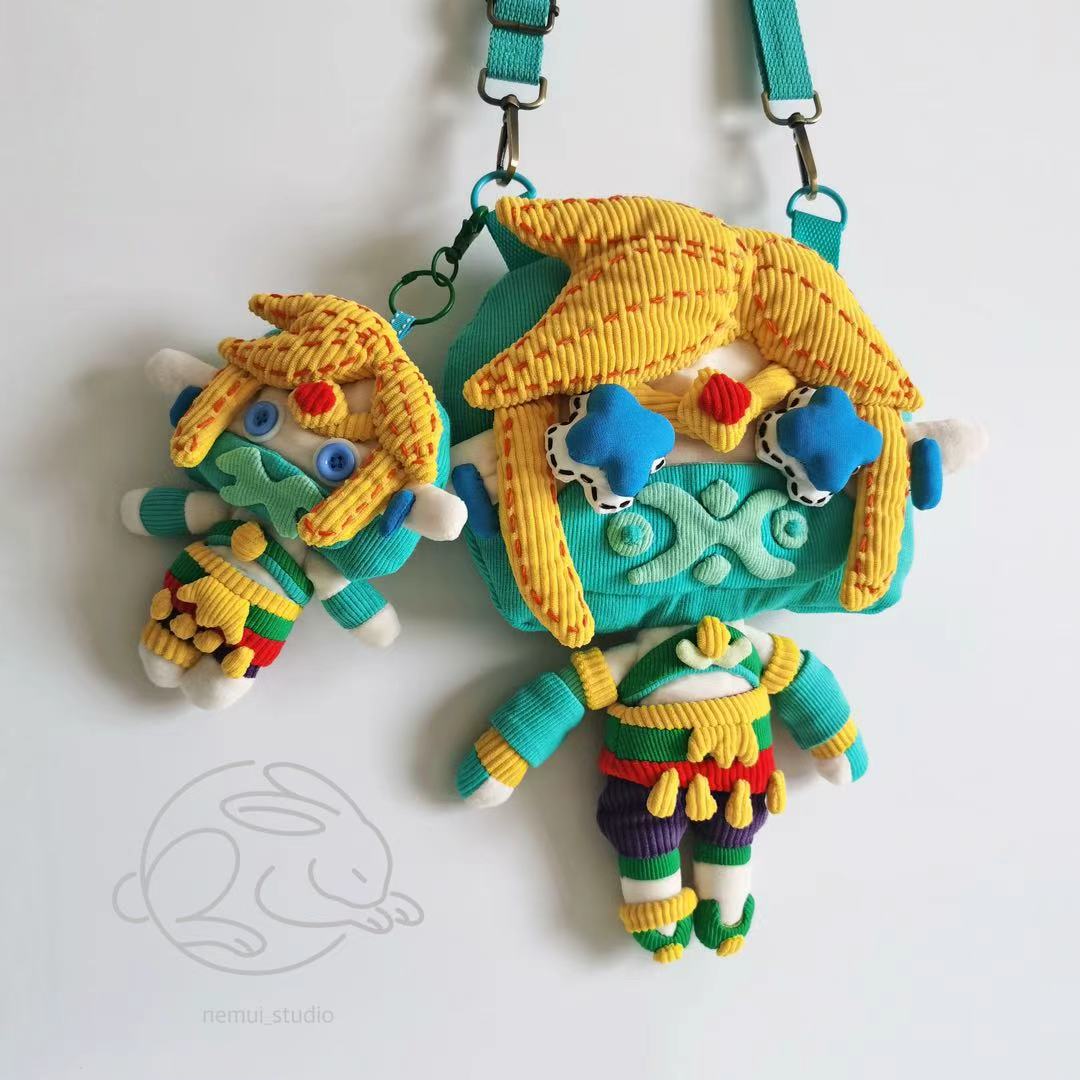 Cross-Eyed Handmade Bag