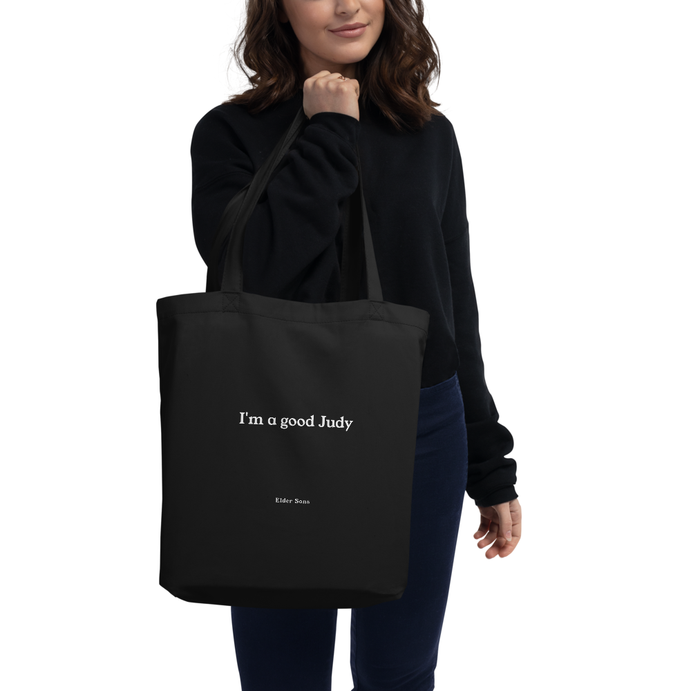 "I'm a good Judy" minimalist Tote Bag
