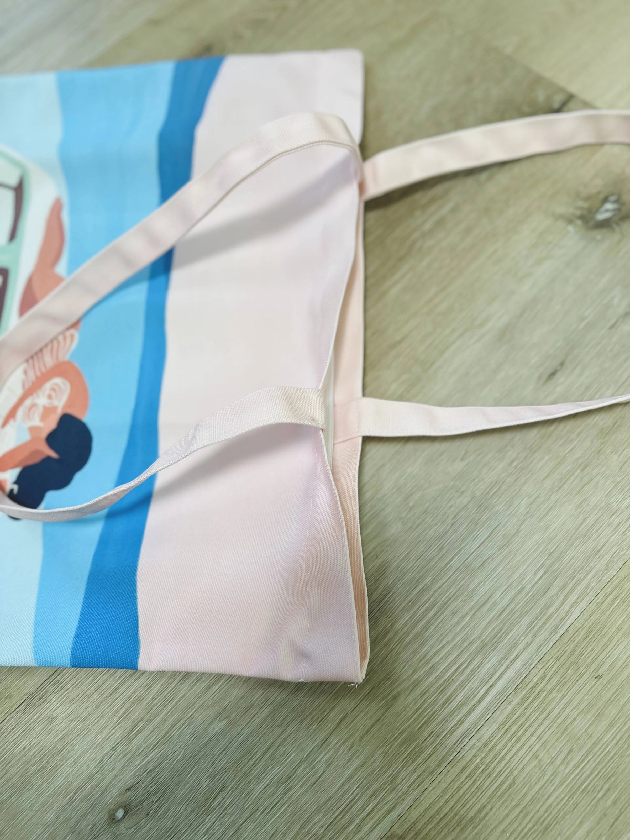 "Pages and Waves"  Tote – Inspired by Hawaii 🌊