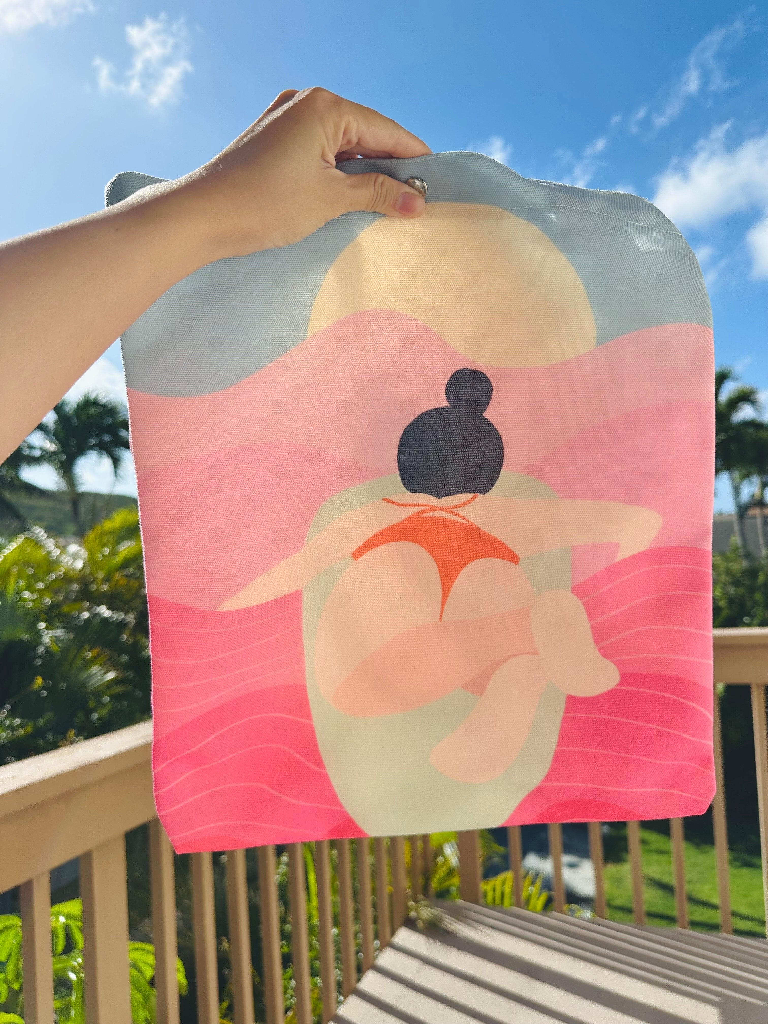 "To the Sun" Tote – Inspired by Hawaii 🌊🏄‍♀️