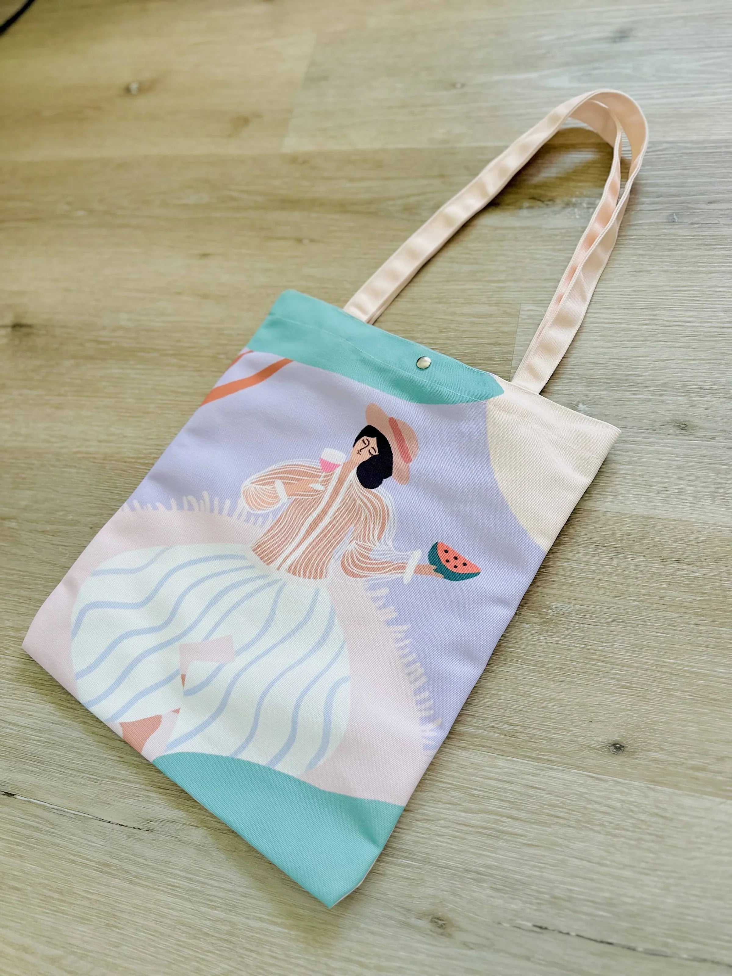 "Under the Sweet Shade" Tote – Inspired by Hawaii 🌊🏄‍♀️