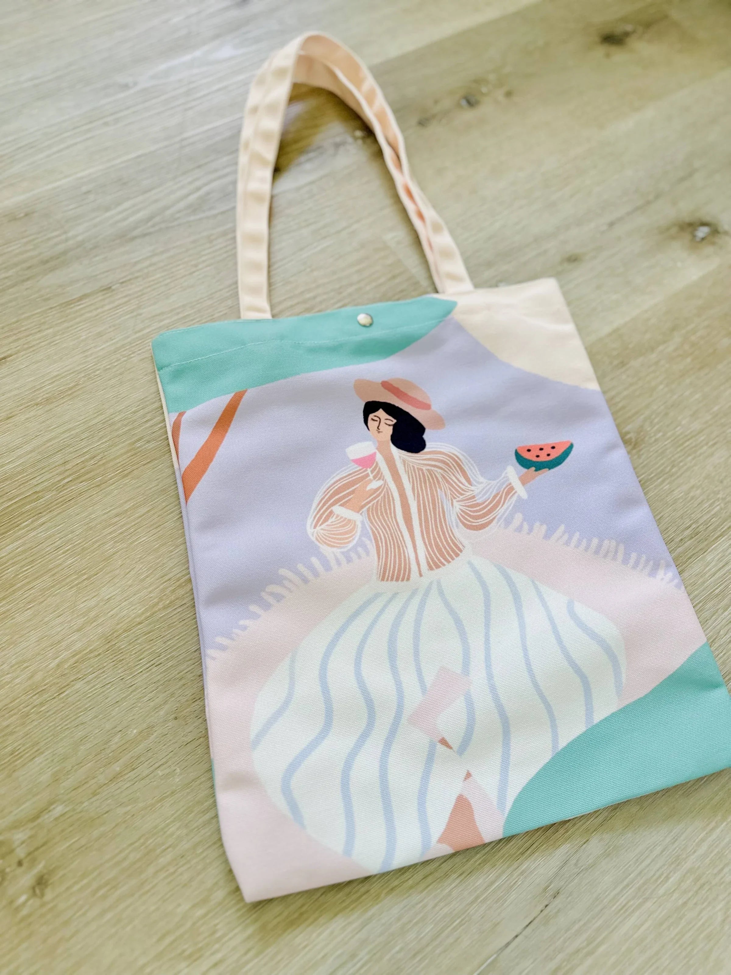 "Under the Sweet Shade" Tote – Inspired by Hawaii 🌊🏄‍♀️
