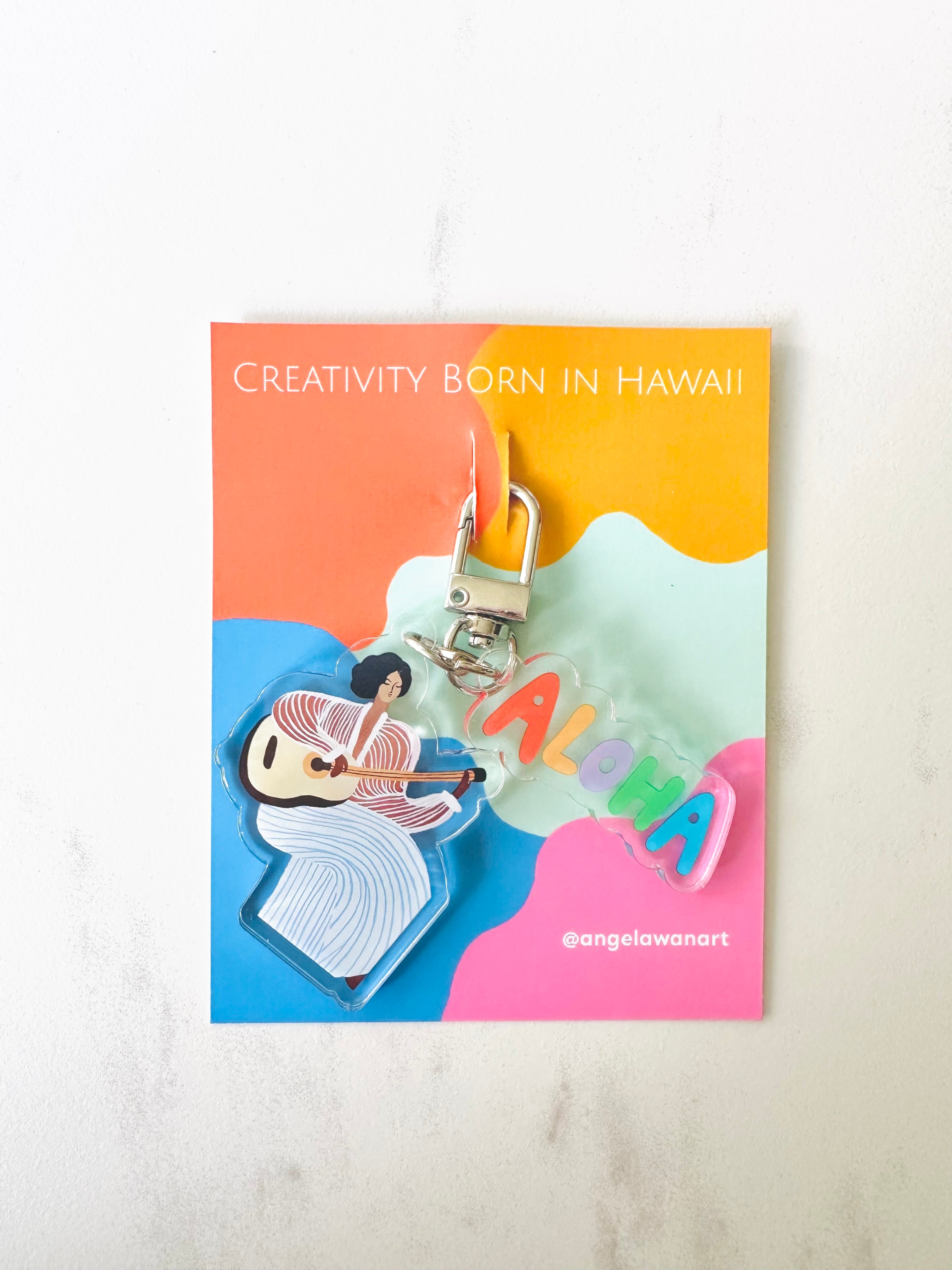 Aloha Keychains – Art in Your Pocket! 🌺✨