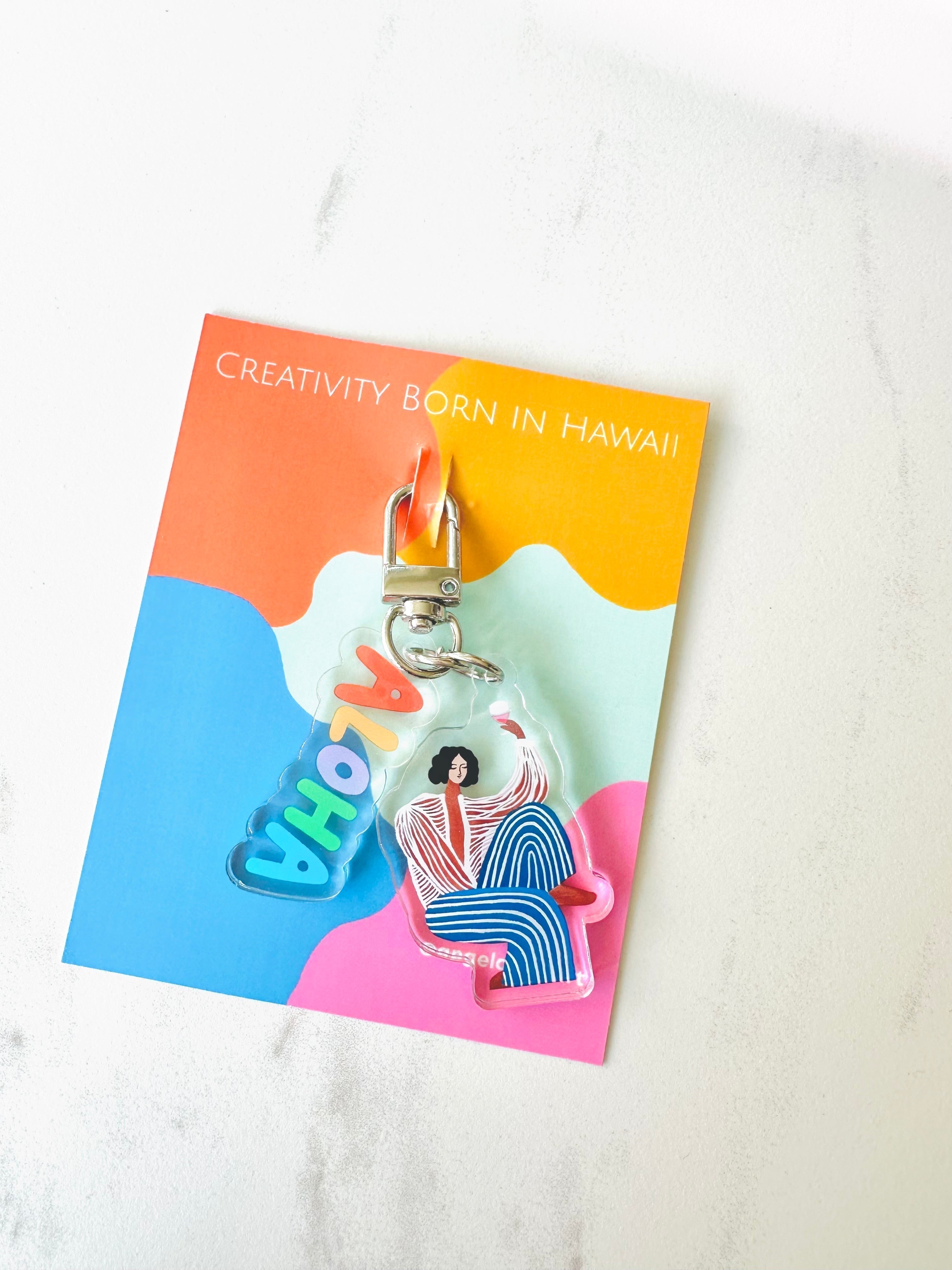 Aloha Keychains – Art in Your Pocket! 🌺✨